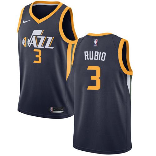 Men Utah Jazz #3 Trey Burke Blue Game Nike NBA Jerseys->utah jazz->NBA Jersey